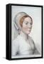 Portrait of Catherine Howard-Hans Holbein the Younger-Framed Stretched Canvas