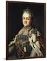 Portrait of Catherine II (1729-96) of Russia-Alexander Roslin-Framed Giclee Print