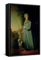Portrait of Catherine II, 1757-Vladimir Lukich Borovikovsky-Framed Stretched Canvas