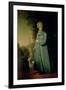 Portrait of Catherine II, 1757-Vladimir Lukich Borovikovsky-Framed Giclee Print