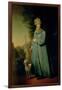 Portrait of Catherine II, 1757-Vladimir Lukich Borovikovsky-Framed Giclee Print