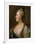 Portrait of Catherine II, 1763-Fjodor Rokotov-Framed Giclee Print