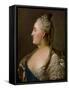 Portrait of Catherine II, 1763-Fjodor Rokotov-Framed Stretched Canvas