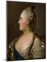 Portrait of Catherine II, 1763-Fjodor Rokotov-Mounted Giclee Print