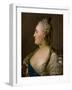 Portrait of Catherine II, 1763-Fjodor Rokotov-Framed Giclee Print