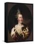 Portrait of Catherine Ii, 1782-Richard Brompton-Framed Stretched Canvas