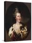 Portrait of Catherine Ii, 1782-Richard Brompton-Stretched Canvas