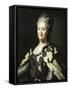 Portrait of Catherine II, also known as Catherine the Great-null-Framed Stretched Canvas