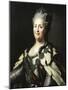 Portrait of Catherine II, also known as Catherine the Great-null-Mounted Giclee Print