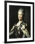 Portrait of Catherine II, also known as Catherine the Great-null-Framed Giclee Print