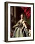 Portrait of Catherine II circa 1770-Fedor Stepanovich Rokotov-Framed Giclee Print