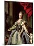 Portrait of Catherine II circa 1770-Fedor Stepanovich Rokotov-Mounted Giclee Print