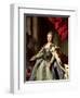 Portrait of Catherine II circa 1770-Fedor Stepanovich Rokotov-Framed Giclee Print