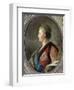 Portrait of Catherine Ii, Empress of Russia - after Pietro Antonio Rotari-null-Framed Giclee Print