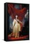 Portrait of Catherine II the Legislatress in the Temple Devoted to the Godess of Justice-Dmitry Levitzky-Framed Stretched Canvas