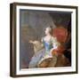 Portrait of Catherine II-Fyodor Rokotov-Framed Giclee Print