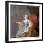 Portrait of Catherine II-Fyodor Rokotov-Framed Giclee Print