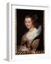 Portrait of Catherine Manners, Duchess of Buckingham, C.1625-29 (Oil on Canvas)-Peter Paul Rubens-Framed Giclee Print