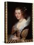 Portrait of Catherine Manners, Duchess of Buckingham, C.1625-29 (Oil on Canvas)-Peter Paul Rubens-Stretched Canvas