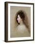 Portrait of Catherine Maria 'Kitty' Fisher (D.1767), C.1765-Nathaniel Hone-Framed Giclee Print