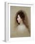 Portrait of Catherine Maria 'Kitty' Fisher (D.1767), C.1765-Nathaniel Hone-Framed Giclee Print