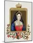 Portrait of Catherine of Aragon 1st Queen of Henry VIII-Sarah Countess Of Essex-Mounted Giclee Print