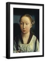 Portrait of Catherine of Aragon, C. 1496-Juan de Flandes-Framed Giclee Print