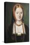 Portrait of Catherine of Aragon, Queen of England-Mingasson de Martinazeau-Stretched Canvas