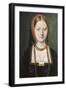 Portrait of Catherine of Aragon, Queen of England-Mingasson de Martinazeau-Framed Giclee Print