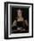 Portrait of Catherine of Aragon, with Her Pet Monkey (Copy after Lucas Horenbou), Ca 1530-null-Framed Premium Giclee Print