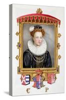 Portrait of Catherine Parr Sixth Wife of Henry VIII as a Young Widow-Sarah Countess Of Essex-Stretched Canvas