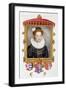 Portrait of Catherine Parr Sixth Wife of Henry VIII as a Young Widow-Sarah Countess Of Essex-Framed Giclee Print
