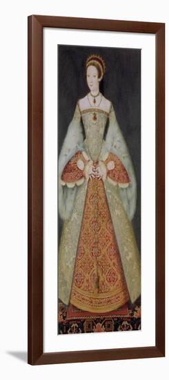 Portrait of Catherine Parr-Hans Holbein the Younger-Framed Giclee Print