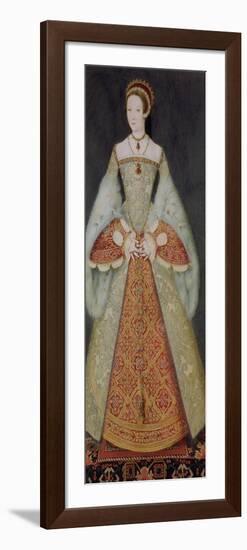 Portrait of Catherine Parr-Hans Holbein the Younger-Framed Giclee Print