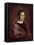 Portrait of Catherine Roumy (Oil on Canvas)-Jean-Francois Millet-Framed Stretched Canvas