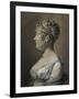 Portrait of Catherine Talleyrand, Princesse De Bénévent, 1806-1807-Pierre-Paul Prud'hon-Framed Giclee Print