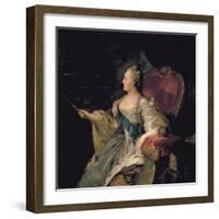 Portrait of Catherine The Great, 1763-Fedor Stepanovich Rokotov-Framed Giclee Print