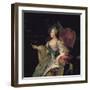 Portrait of Catherine The Great, 1763-Fedor Stepanovich Rokotov-Framed Giclee Print