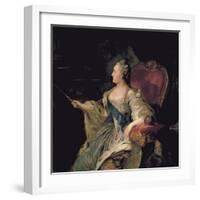 Portrait of Catherine The Great, 1763-Fedor Stepanovich Rokotov-Framed Giclee Print