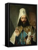 Portrait of Catholicos-Patriarch of All Georgia Anton II (1788-181), 1811-Vladimir Lukich Borovikovsky-Framed Stretched Canvas