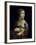 Portrait of Cecilia Gallerani (Lady with an Ermine)-Leonardo da Vinci-Framed Giclee Print