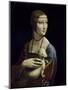 Portrait of Cecilia Gallerani (Lady with an Ermine)-Leonardo da Vinci-Mounted Premium Giclee Print