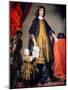 Portrait of Cecilius Calvert with His Grandson and Houseboy-Gerard Soest-Mounted Giclee Print