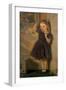 Portrait of Cecily Palgrave, 19th Century-Arthur Hughes-Framed Giclee Print