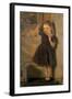 Portrait of Cecily Palgrave, 19th Century-Arthur Hughes-Framed Giclee Print