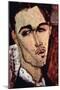 Portrait of Celso Laga-Amedeo Modigliani-Mounted Art Print