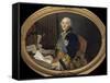 Portrait of Cesar-Gabriel Count of Choiseul-Chevigny by Alexandre Roslin-null-Framed Stretched Canvas