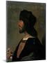 Portrait of Cesare Borgia-null-Mounted Art Print