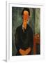 Portrait of Chaïm Soutine (1893-194)-Amedeo Modigliani-Framed Giclee Print