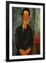 Portrait of Chaïm Soutine (1893-194)-Amedeo Modigliani-Framed Giclee Print